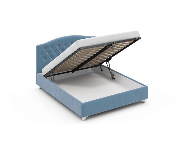 Кровать с подъемным механизмом MOON 1157 цвет синий,голубой (фото 315243) Кровать с подъемным механизмом MOON 1157 цвет синий,голубой (фото 315243)
