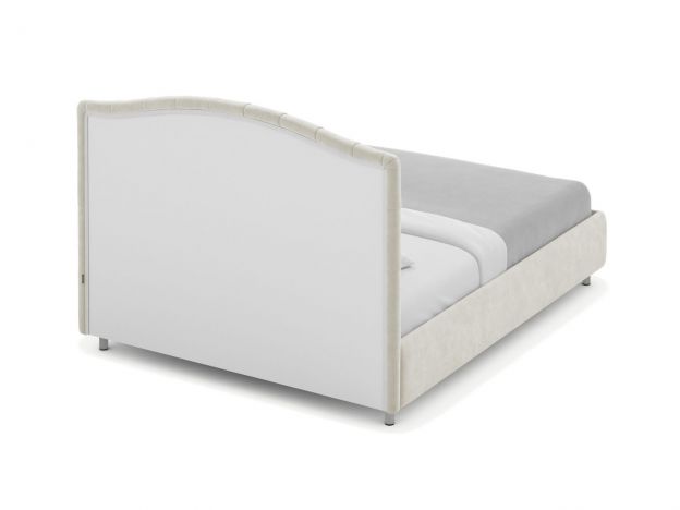 Кровать с подъемным механизмом MOON 1157 цвет белый,бежевый (фото 316179)