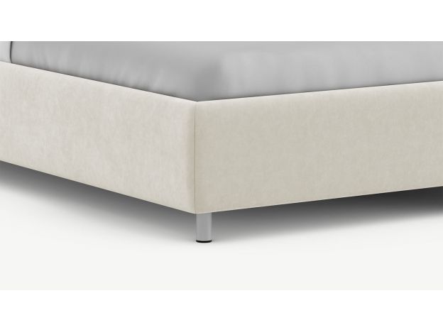 Кровать с подъемным механизмом MOON 1157 цвет белый,бежевый (фото 316183)