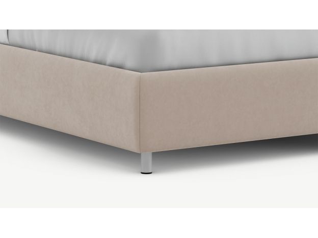 Кровать с подъемным механизмом MOON 1157 цвет бежевый (фото 317184)