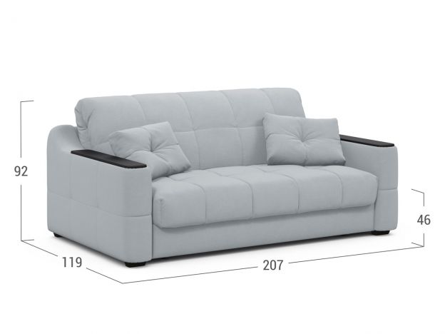 Диван MOON 116 цвет серый (фото 317912)