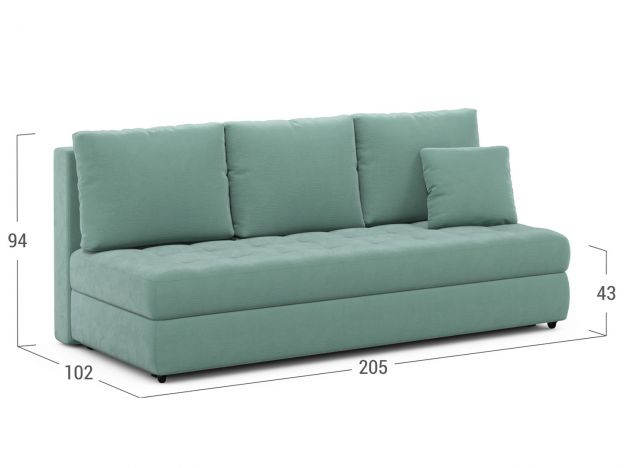 Диван MOON 074 цвет зеленый,мята (фото 321634) Диван MOON 074 цвет зеленый,мята (фото 321634)