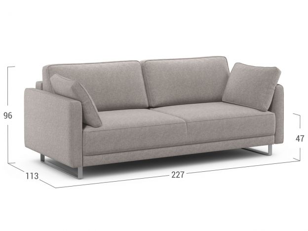 Диван MOON 178 цвет серый (фото 321273)