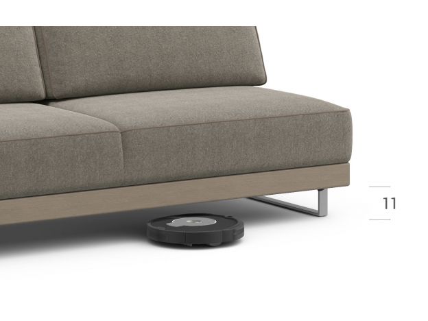 Диван MOON 178 цвет бежевый,коричневый (фото 321332)