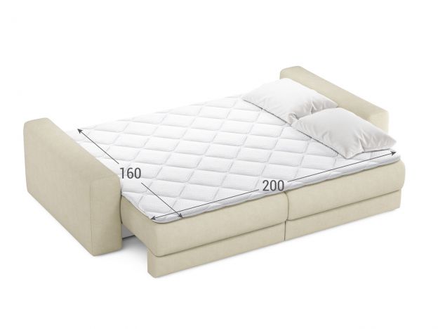 Диван MOON 007 цвет белый,бежевый (фото 321584) Диван MOON 007 цвет белый,бежевый (фото 321584)