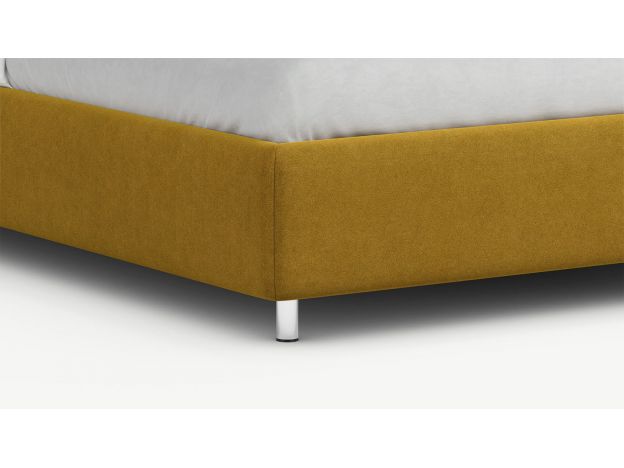 Кровать с подъемным механизмом MOON 1156 Arona цвет желтый (фото 322358)