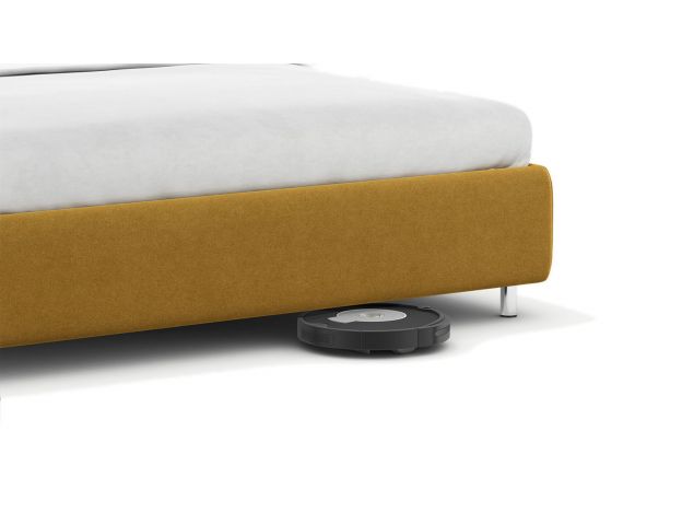 Кровать с подъемным механизмом MOON 1156 Arona цвет желтый (фото 322360)