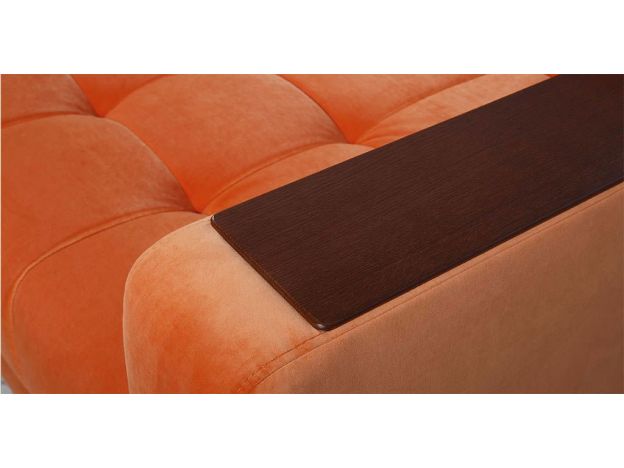 Диван Бейкер цвет оранжевый (фото 84063)