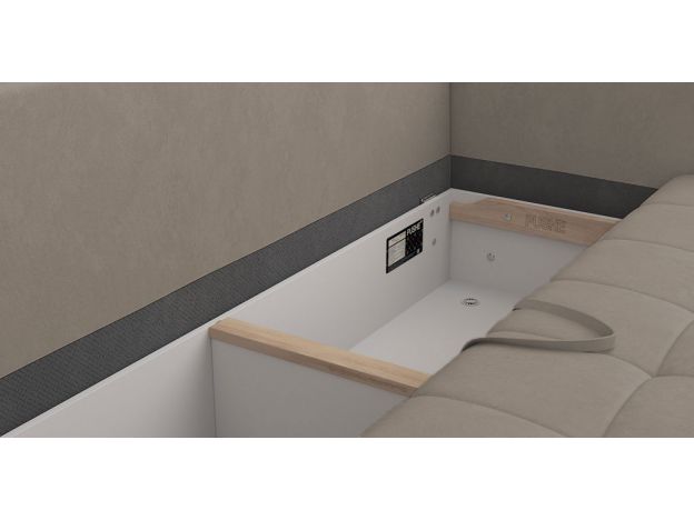 Диван Бейкер 2 цвет бежевый,серый (фото 323182)