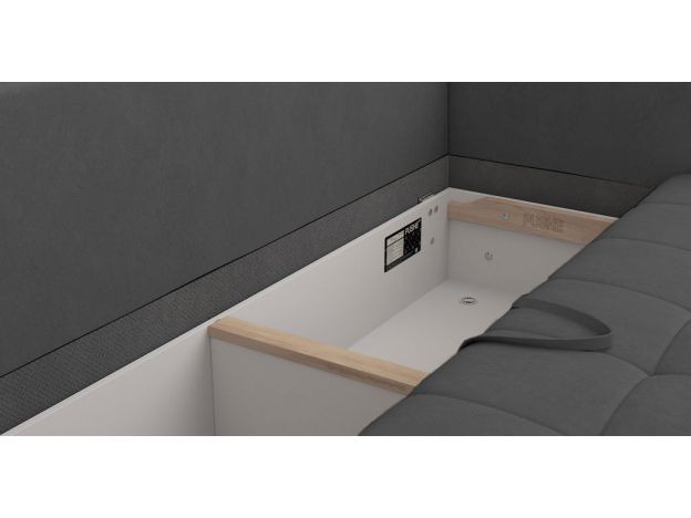 Диван Бейкер 2 цвет черный,серый (фото 323245) Диван Бейкер 2 цвет черный,серый (фото 323245)