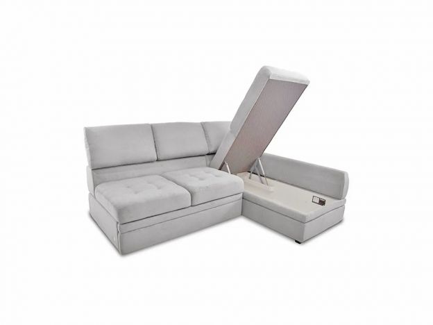 Угловой диван Бруно цвет серый (фото 175062)