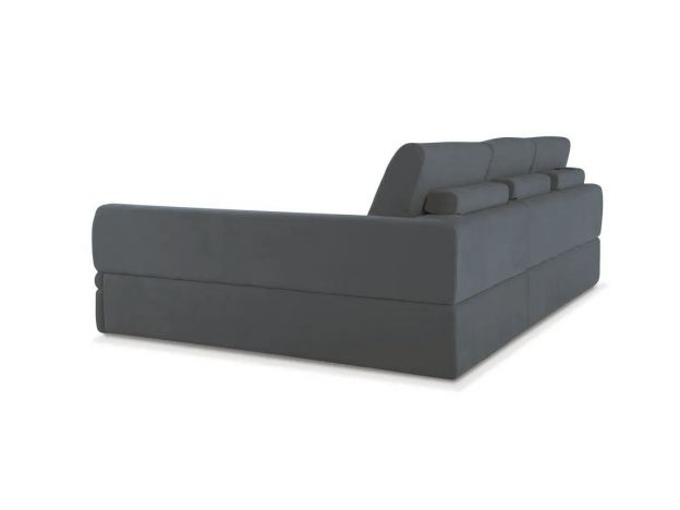 Угловой диван Бруно цвет серый (фото 145651)