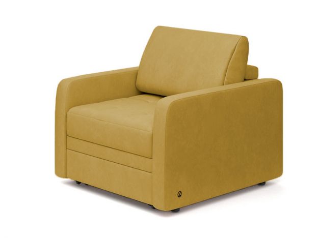 Кресло-кровать Бруно цвет желтый (фото 323955)