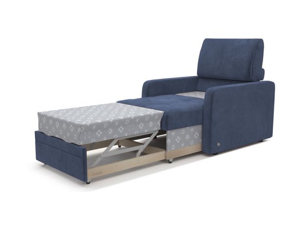 Кресло-кровать Бруно цвет синий (фото 324012)