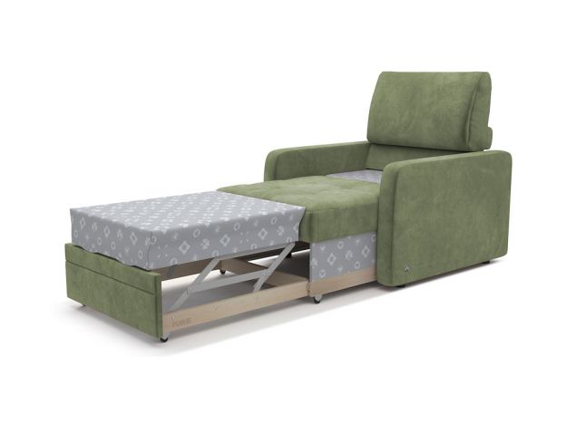 Кресло-кровать Бруно цвет зеленый,оливковый (фото 324030)