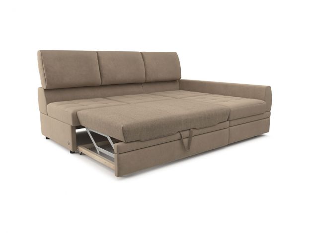 Угловой диван Бруно цвет бежевый,коричневый (фото 324135) Угловой диван Бруно цвет бежевый,коричневый (фото 324135)