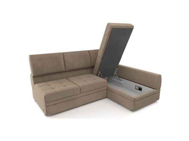 Угловой диван Бруно цвет бежевый,коричневый (фото 324136) Угловой диван Бруно цвет бежевый,коричневый (фото 324136)