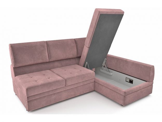 Угловой диван Бруно цвет розовый (фото 324199) Угловой диван Бруно цвет розовый (фото 324199)