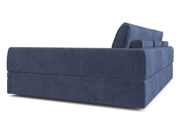 Угловой диван Бруно цвет синий (фото 324227)