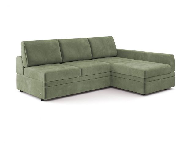 Угловой диван Бруно цвет зеленый,оливковый (фото 324255)