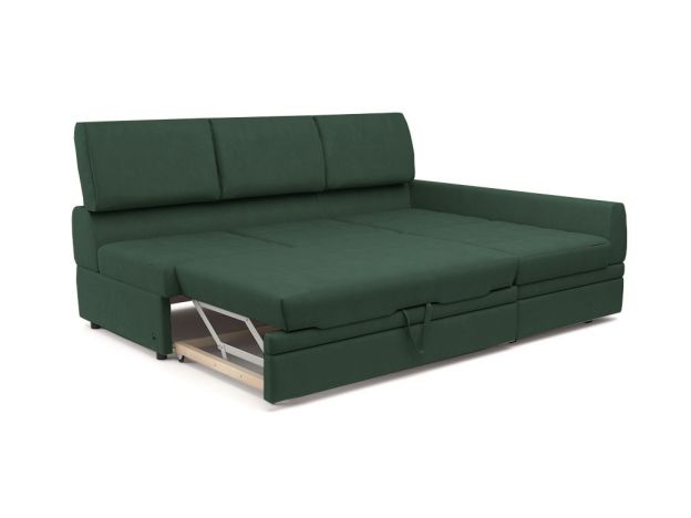 Угловой диван Бруно цвет зеленый (фото 324378) Угловой диван Бруно цвет зеленый (фото 324378)