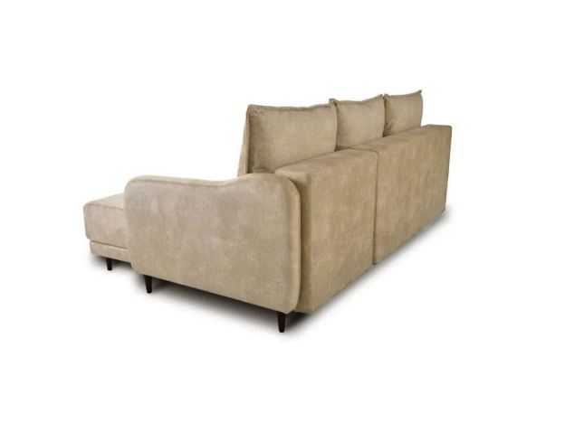 Угловой диван Бьерг цвет бежевый (фото 175296)