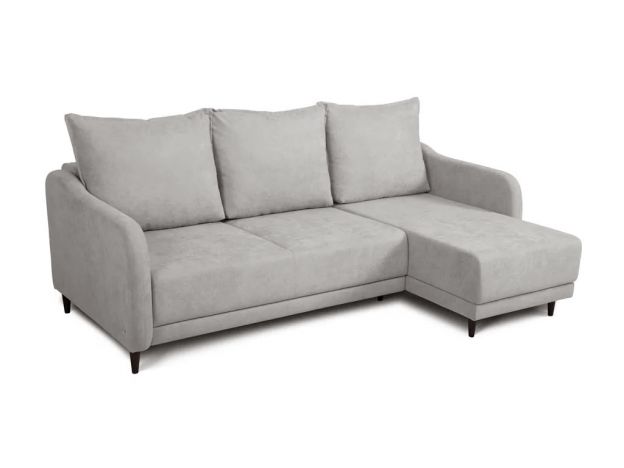 Угловой диван Бьерг цвет серый (фото 185575)