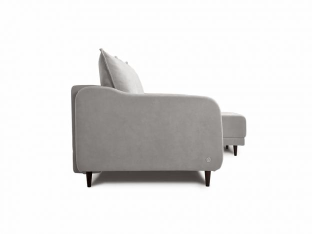 Угловой диван Бьерг цвет серый (фото 185576)