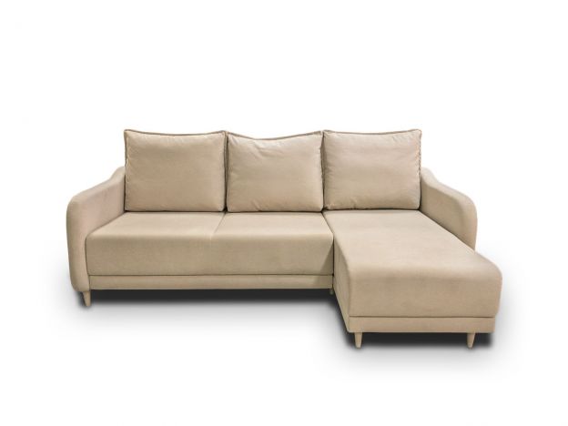 Угловой диван Бьерг цвет бежевый (фото 185711)