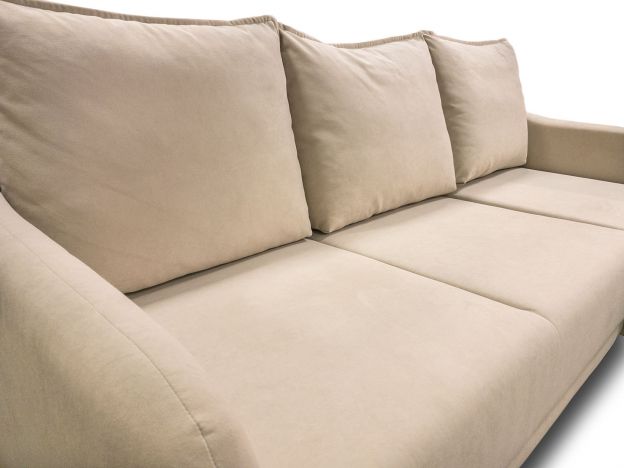 Угловой диван Бьерг цвет бежевый (фото 185712)