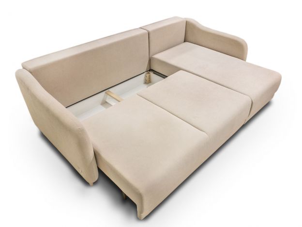 Угловой диван Бьерг цвет бежевый (фото 185714)