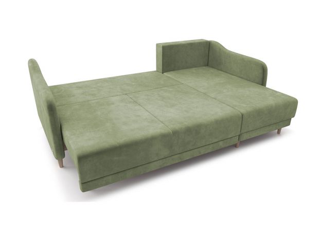 Угловой диван Бьерг цвет зеленый,оливковый (фото 324638)