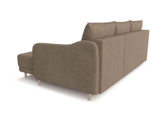 Угловой диван Бьерг цвет бежевый,коричневый (фото 324707) Угловой диван Бьерг цвет бежевый,коричневый (фото 324707)