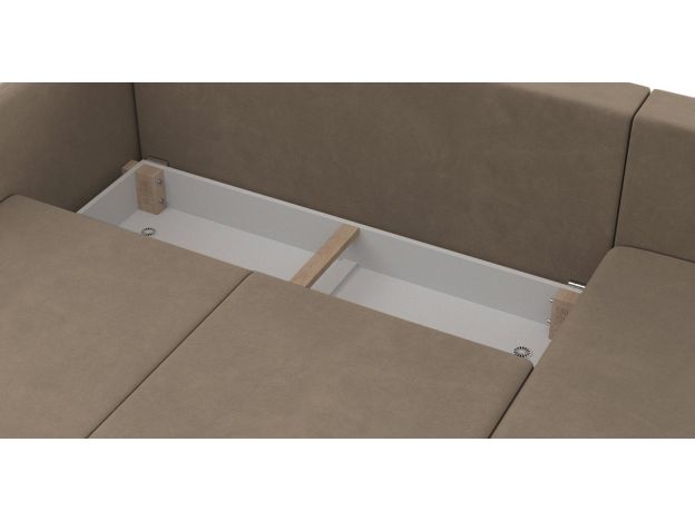 Угловой диван Бьерг цвет бежевый,коричневый (фото 324710) Угловой диван Бьерг цвет бежевый,коричневый (фото 324710)