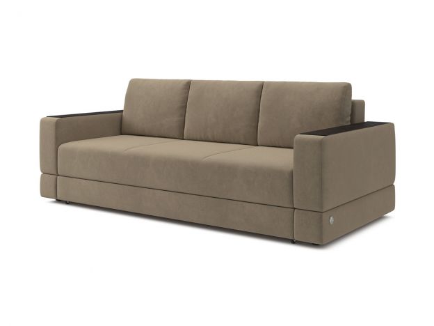 Диван Джастин цвет бежевый,коричневый (фото 325263)