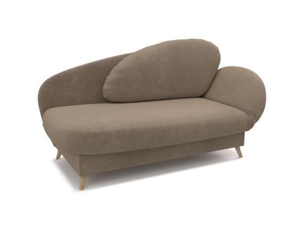 Кушетка Валетта цвет бежевый,коричневый (фото 324903)