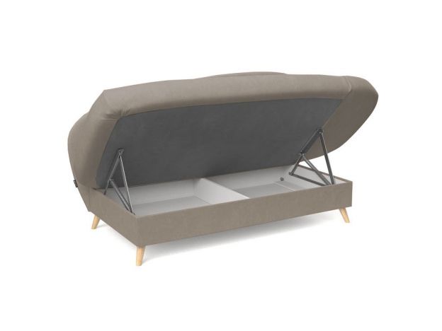 Кушетка Валетта цвет бежевый,серый (фото 324997)