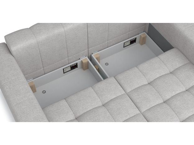 Угловой диван Джефферсон цвет серый (фото 325711)