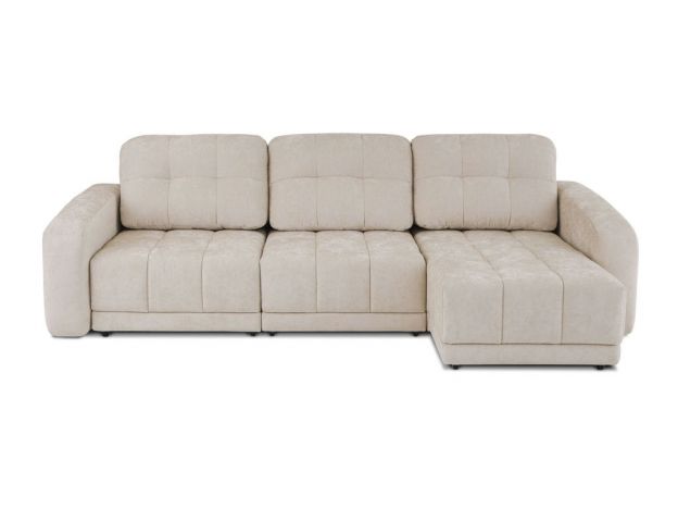 Угловой диван Джефферсон цвет белый,бежевый (фото 325770)