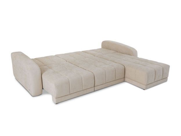 Угловой диван Джефферсон цвет белый,бежевый (фото 325774)