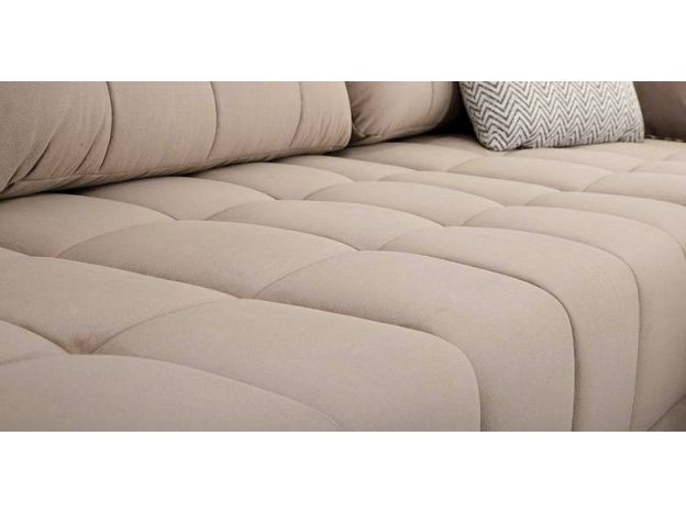 Угловой диван Джефферсон цвет бежевый,коричневый (фото 29187)