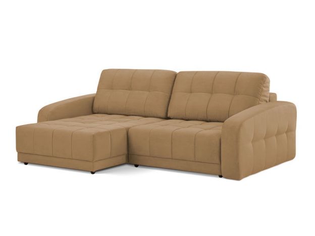 Угловой диван Джефферсон цвет коричневый (фото 29367)