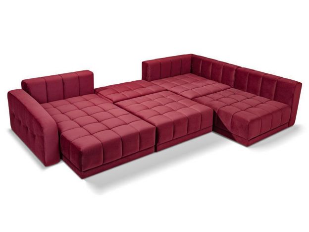 Угловой диван Джефферсон цвет красный,бордовый (фото 29538) Угловой диван Джефферсон цвет красный,бордовый (фото 29538)