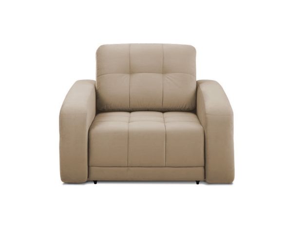 Кресло Джефферсон цвет бежевый,коричневый (фото 29691)