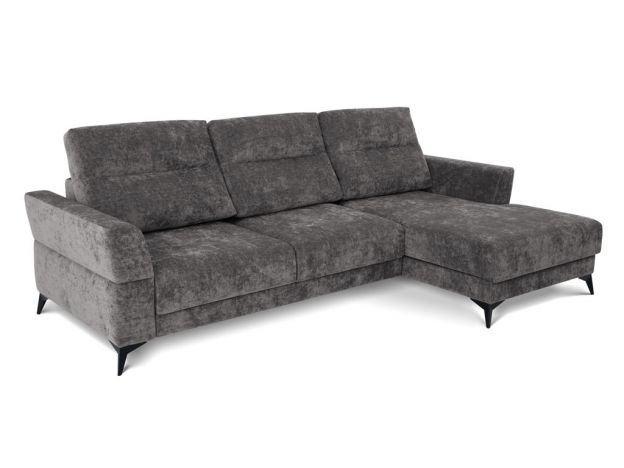 Угловой диван Хадсон цвет серый (фото 326352)