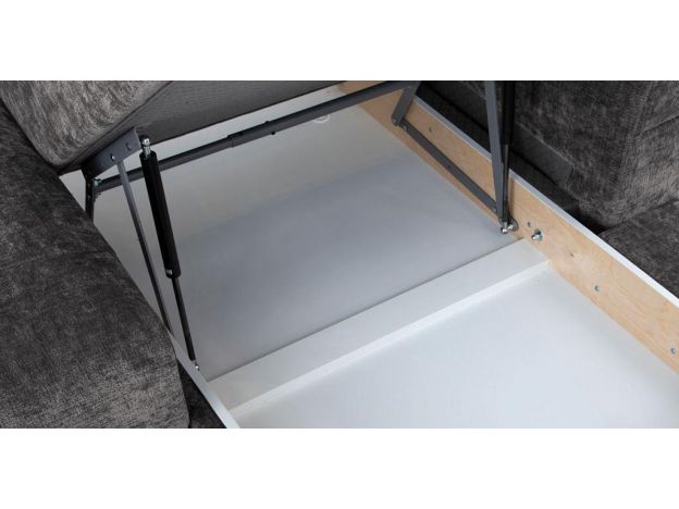 Угловой диван Хадсон цвет серый (фото 326356)