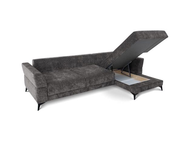 Угловой диван Хадсон цвет серый (фото 326357)