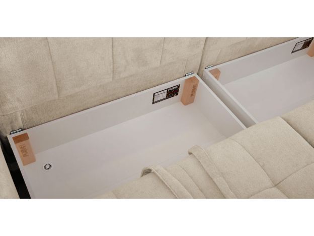 Угловой диван Джефферсон цвет бежевый (фото 326069)