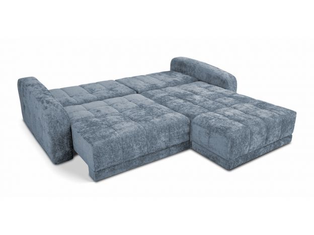 Угловой диван Джефферсон цвет голубой (фото 326131)