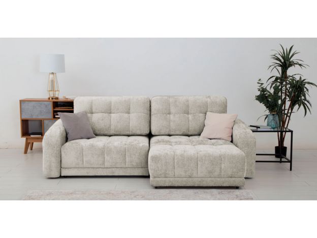 Угловой диван Джефферсон цвет бежевый,серый (фото 326174)